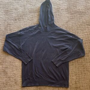 Massimo Dutti Men's Navy Blue Hoodie